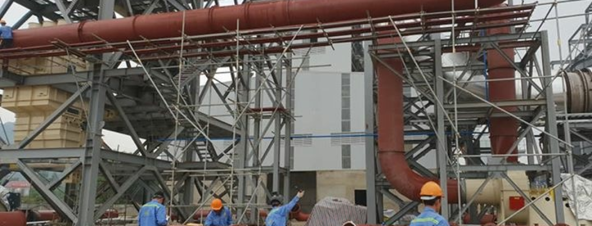 LẮP ĐẶT ĐƯỜNG ỐNG HƠI NHÀ MÁY GIẤY ĐÔNG HẢI KCN GIAO LONG BẾN TRE