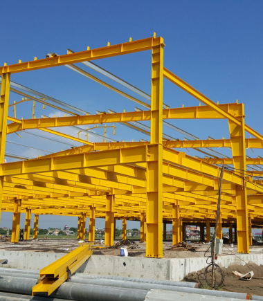 KẾT CẤU THÉP - NHÀ XƯỞNG