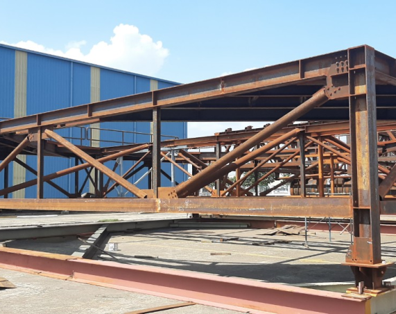 GIA CÔNG KẾT CẤU THÉP POSCO E&C VIỆT NAM KCN NHƠN TRẠCH ĐỒNG NAI