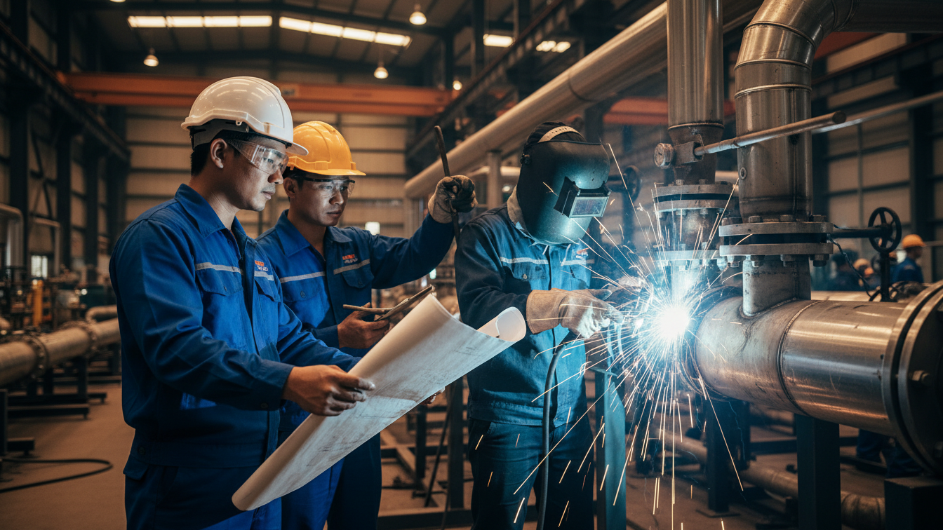 Lắp Đặt Hệ Thống Ống Dẫn Khí