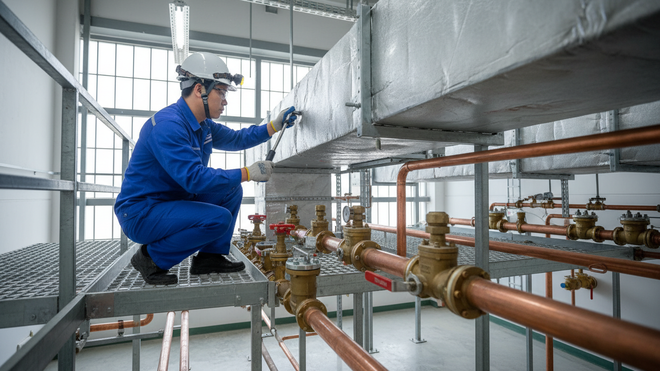 Lắp Đặt Hệ Thống Ống Dẫn Khí