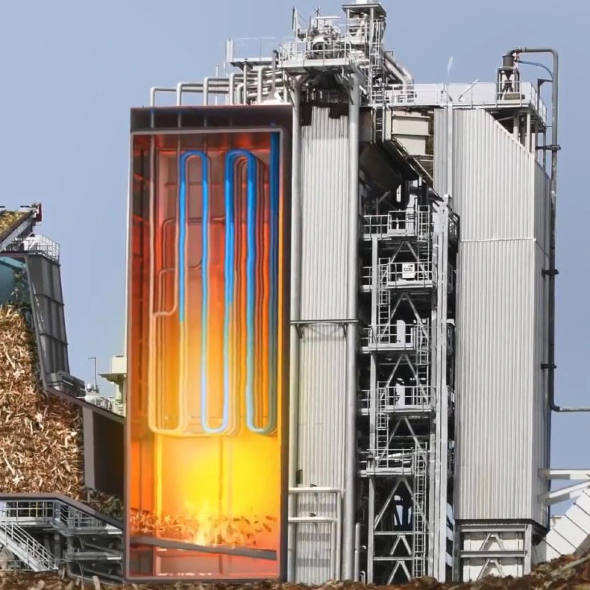 Lò hơi tầng sôi đốt biomass 